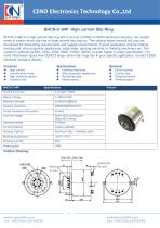 CENO 500A Carbon brush slip ring BHCN-C-04P