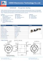 CENO multi channel slip ring for Rotary table ECN038-52P