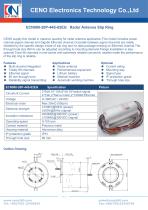 CENO Radar Antenna Slip Ring ECN080-20P-44S-02EG