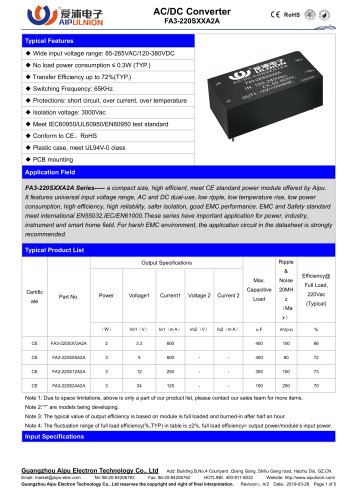 FA3-220SXXA2A