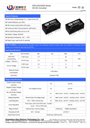 KW3-XXXXXEA Series