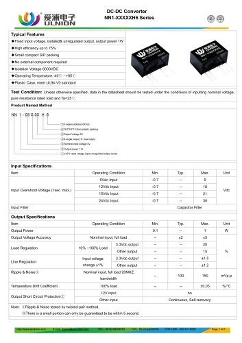 NN1-XXSXXH6 Series