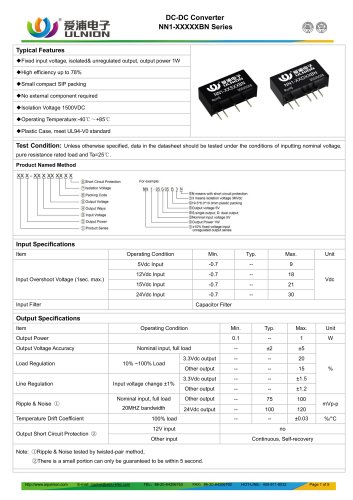 NN1-XXXXXBN Series