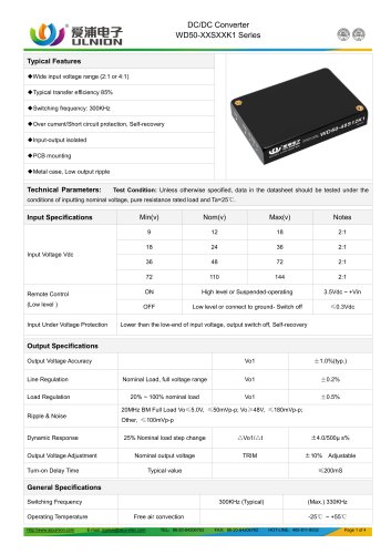 WD50-XXSXXK1 Series