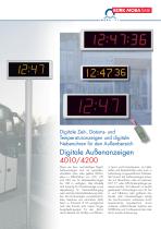 Digitale Außenanzeigen 4010/4200 - 1