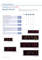 Digitale Außenanzeigen 4010/4200 - 4