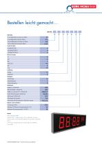LED Digitaluhr M-DC-3
