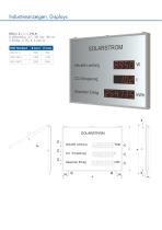 Photovoltaik-Anzeigen Modellreihe DSI/DSO - 6