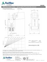 DS1003 MUS2 Disc Brake Caliper - Spring applied Pneumatically released