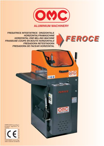 HORIZONTAL END MILLING MACHINE - FEROCE