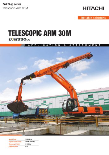 TELESCOPIC ARM 30M