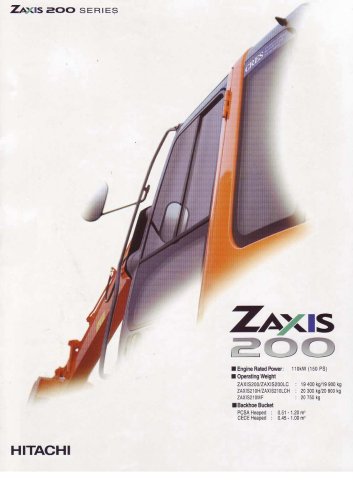 Zaxis 200 series