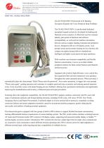 Waterproof 12 keys industrial durable polymer keypad