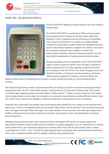 Waterproof 12 keys industrial durable polymer keypad