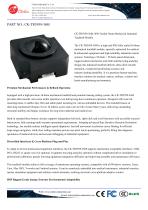 Waterproof Mountable 36.0mm medical trackball