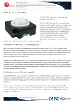Waterproof Mountable 36.0mm medical trackball