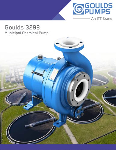 Goulds SP 3298 for Self-Priming Process Pump