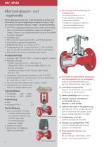 Membran- Absperr- und Regelventile - 2