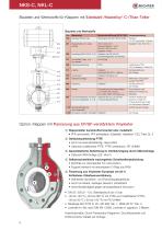 PFA/PTFE Absperr- und Regelklappen NKS, NKL - 5