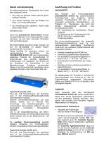 Technische Beschreibung COATMASTER 510-2