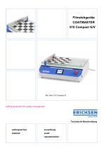 Technische Beschreibung COATMASTER 510 Compact