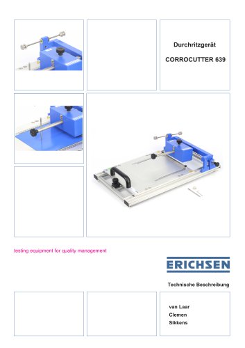 Technische Beschreibung CORROCUTTER 639