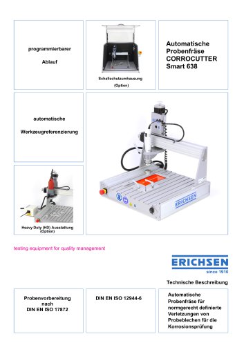 Technische Beschreibung CORROCUTTER Smart 638