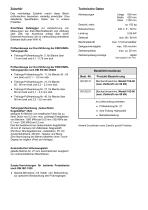 Technische Beschreibung Model 102-3