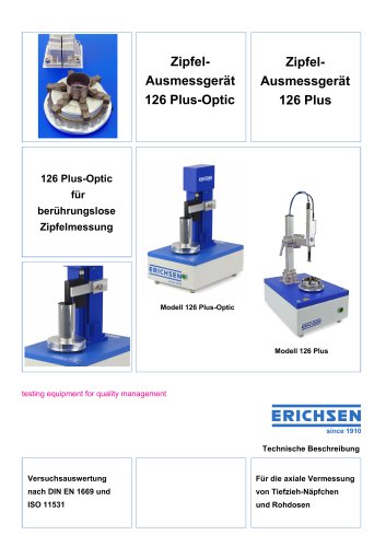 Technische Beschreibung Modell 126 Plus
