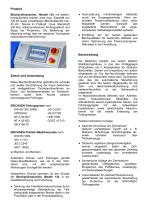 Technische Beschreibung Modell 134-2