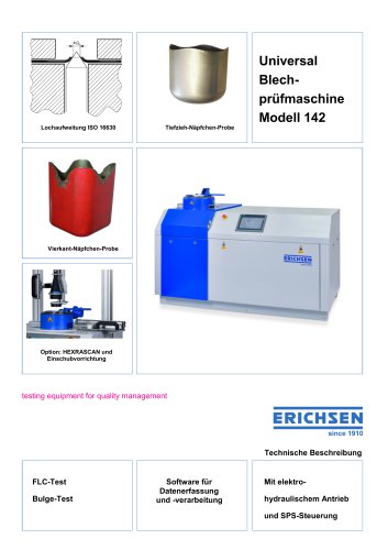 Technische Beschreibung Modell 142