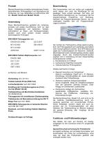 Technische Beschreibung Modell 142-2