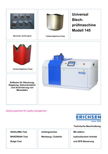 Technische Beschreibung Modell 145