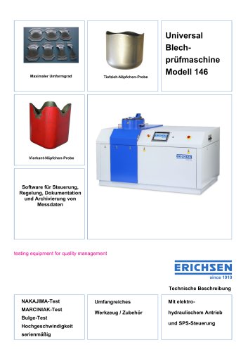 Technische Beschreibung Modell 146