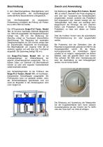 Technische Beschreibung Modell 161-3