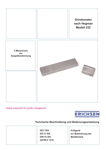 Technische Beschreibung Modell 232