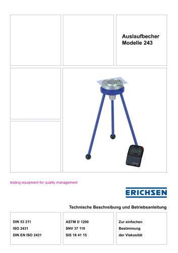 Technische Beschreibung Modell 243