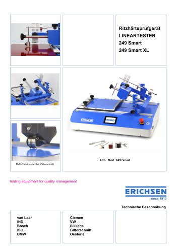 Technische Beschreibung Modell 249 Smart