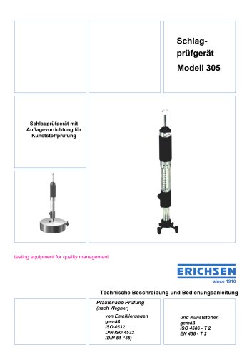 Technische Beschreibung Modell 305