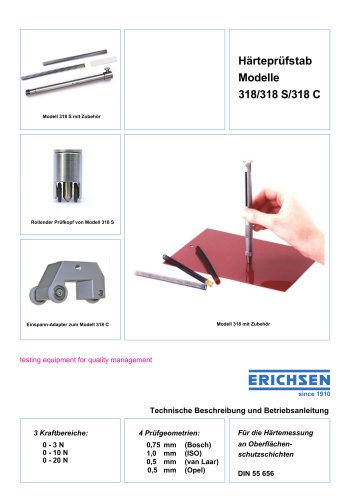 Technische Beschreibung Modell 318