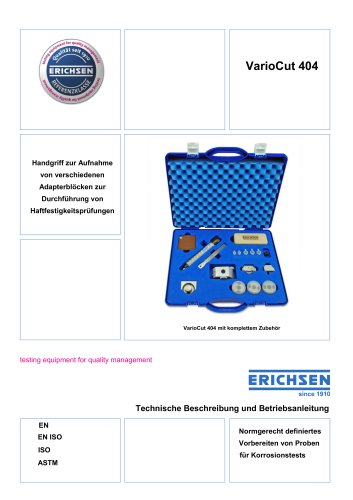 Technische Beschreibung Modell 404