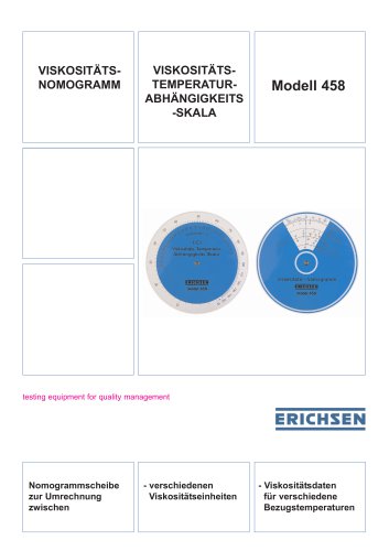 Technische Beschreibung Modell 458