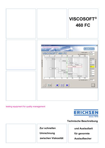 Technische Beschreibung Modell 460
