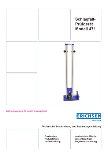 Technische Beschreibung Modell 471