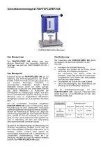 Technische Beschreibung Modell 518 USB / 518 MC / 548-5