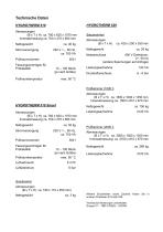 Technische Beschreibung Modell 519 / 519 Smart / 529-4