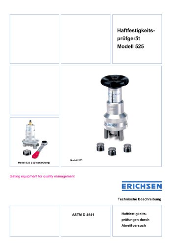 Technische Beschreibung Modell 525
