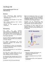 Technische Beschreibung Modell 580-2