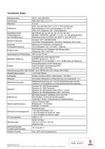 Technische Beschreibung Modell 580-4