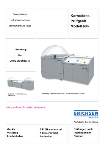 Technische Beschreibung Modell 606